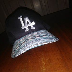 LA Patterned Snap Back Hat
